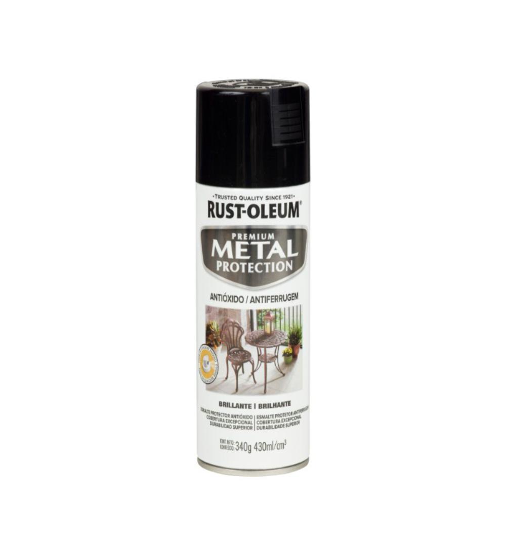 Pintura Metal Protection P340GR Rust Oleum Negro Brillante